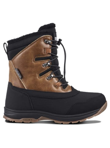 Icepeak Winterstiefel "Almont" in Hellbraun/ Schwarz