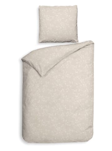 HNL Flanell-Bettwäsche-Set "Alloro" in Creme