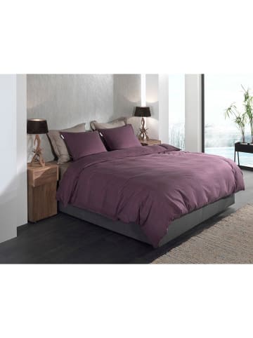 HNL Flanellen beddengoedset "Spina" paars