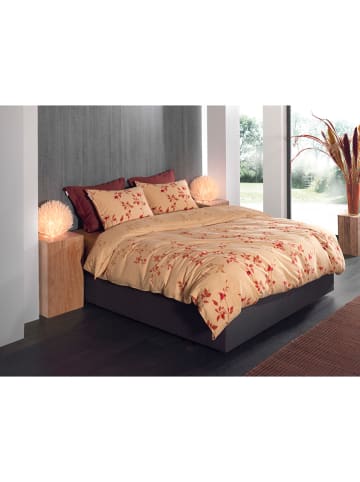 HNL Flanellen beddengoedset "Tommaso" geel