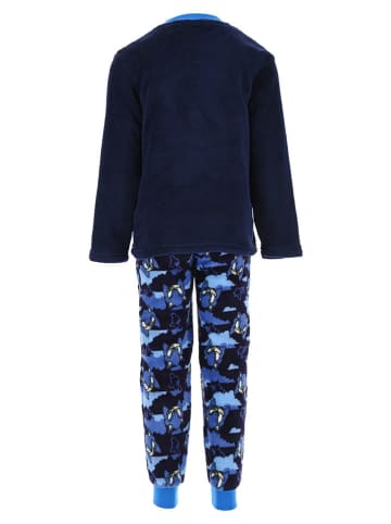 Sonic Fleece pyjama "Sonic" donkerblauw