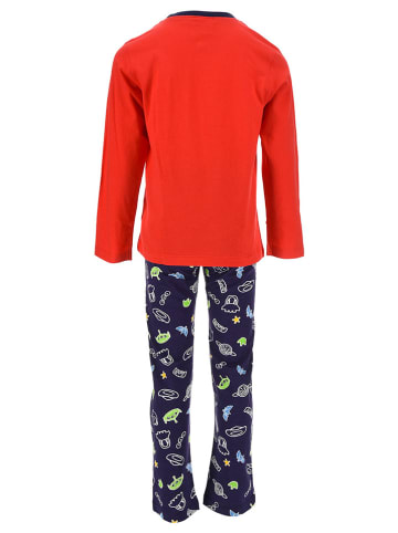 Disney Toy Story Pyjama "Buzz eclair" in Dunkelblau/ Rot