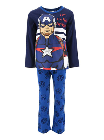 Avengers Pyjama "Avengers classic" in Blau