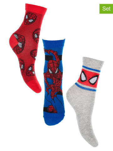 Spiderman Skarpety (3 pary) "Spider-Man" ze wzorem