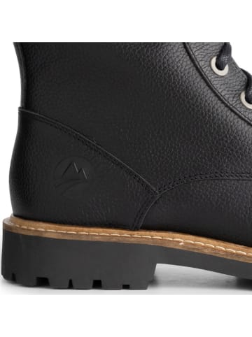 TRAVELIN' Leder-Stiefel "Hellvik" in Schwarz