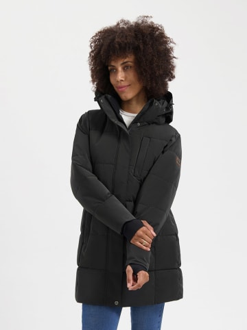 TRAVELIN' Parka "Rayna" w kolorze czarnym