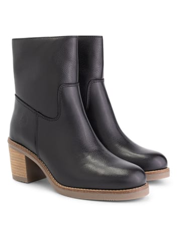 TRAVELIN' Leder-Stiefeletten "Sartene" in Schwarz