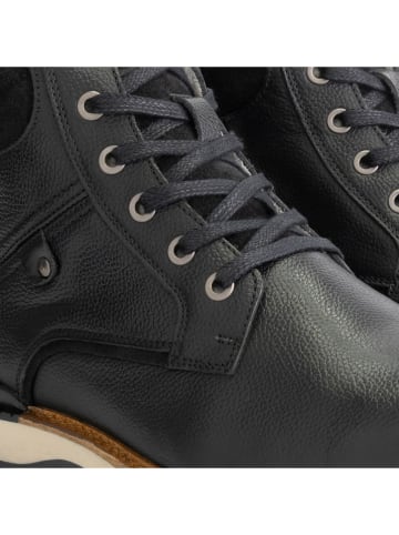 TRAVELIN' Leren boots "Sorby" zwart