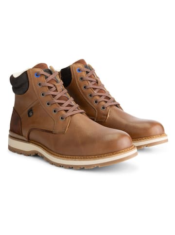 TRAVELIN' Leren boots "Sorby" lichtbruin