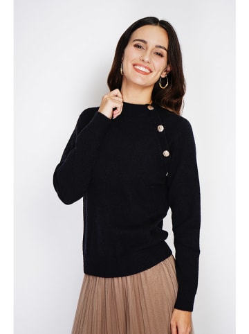 C& Jo Pullover in Schwarz
