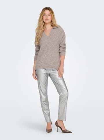 ONLY Sweter w kolorze beżowym