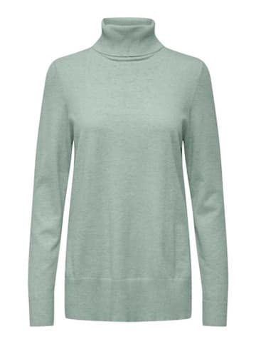 ONLY Rollkragenpullover in Mint