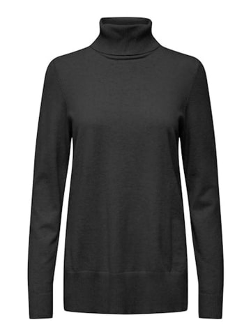ONLY Rollkragenpullover in Schwarz