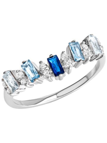 Zeeme Silber-Ring mit Edelsteinen