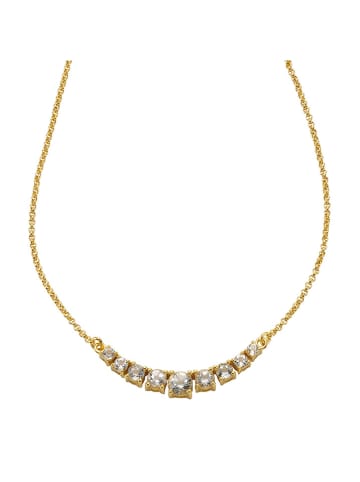 Zeeme Vergold. Halskette mit Schmuckelement - (L)42 cm