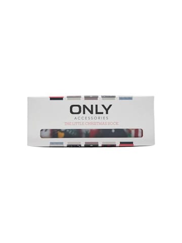 ONLY 5er-Set: Socken in Dunkelblau/ Grau/ Grün