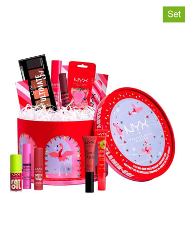 NYX 24-częściowy kalendarz adwentowy "Makeup Ready. Set. Flamin-Go!"