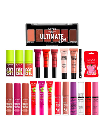 NYX 24-częściowy kalendarz adwentowy "Makeup Ready. Set. Flamin-Go!"