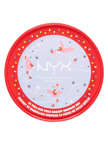 NYX 24-częściowy kalendarz adwentowy "Makeup Ready. Set. Flamin-Go!"