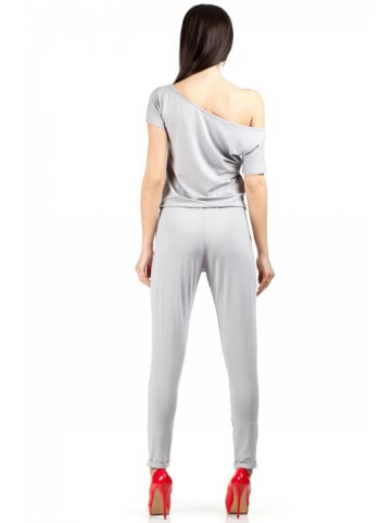 made of emotion Jumpsuit in Hellgrau