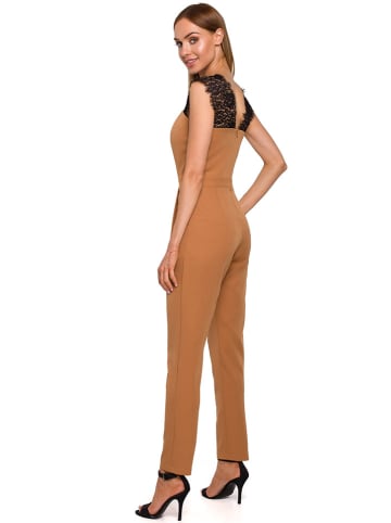 made of emotion Jumpsuit in Mustard/ Schwarz