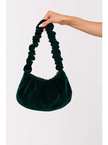 made of emotion Schultertasche in Dunkelgrün - (B)29 x (H)15 x (T)8 cm