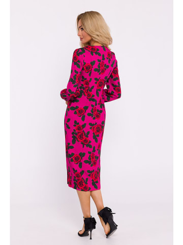 made of emotion Kleid in Pink/ Schwarz