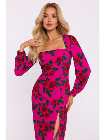 made of emotion Kleid in Pink/ Schwarz