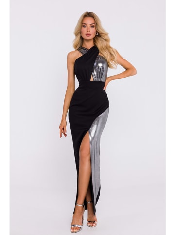 made of emotion Kleid in Schwarz/ Silber