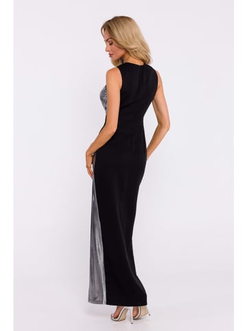 made of emotion Kleid in Schwarz/ Silber