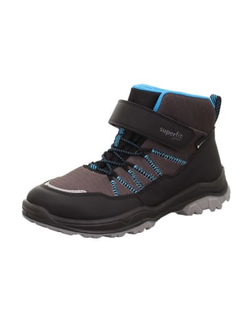 superfit Leder-Boots "Jupiter" in Schwarz/ Blau