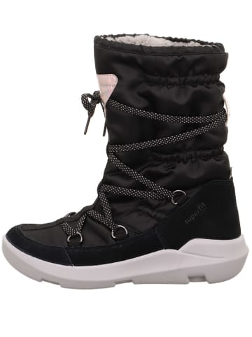 superfit Leder-Winterstiefel "Twilight" in Schwarz