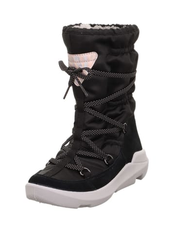 superfit Leder-Winterstiefel "Twilight" in Schwarz