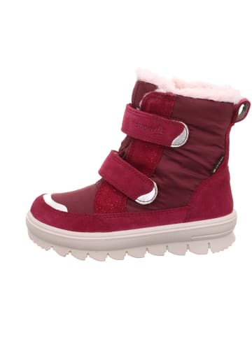 superfit Leder-Winterstiefel "Flavia" in Rot