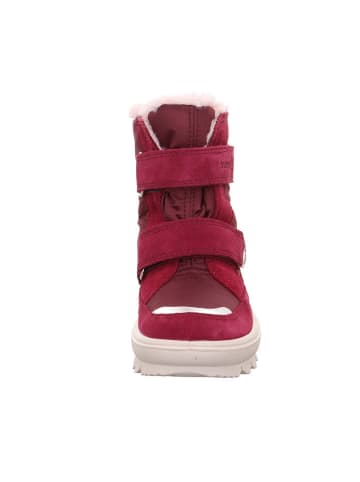 superfit Leder-Winterstiefel "Flavia" in Rot