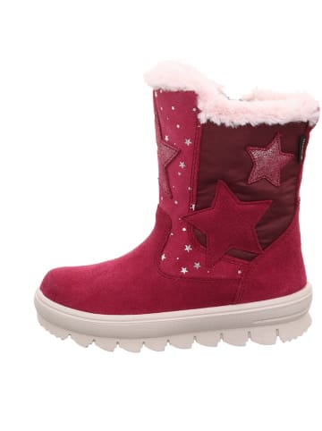 superfit Leder-Winterstiefel "Flavia" in Rot