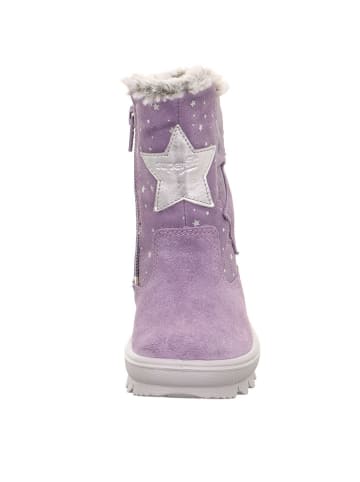 superfit Leder-Winterstiefel "Flavia" in Lila