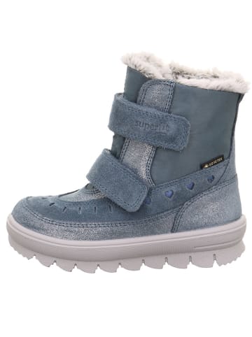 superfit Leder-Winterstiefel "Flavia" in Blau