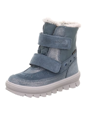 superfit Leder-Winterstiefel "Flavia" in Blau