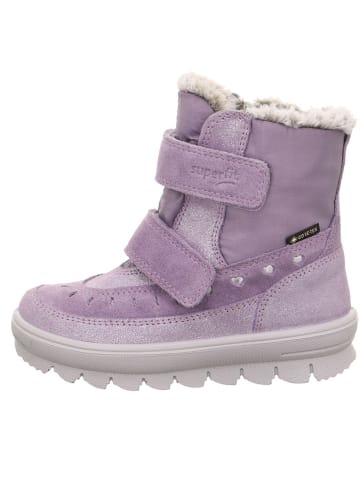 superfit Leder-Winterstiefel "Flavia" in Lila