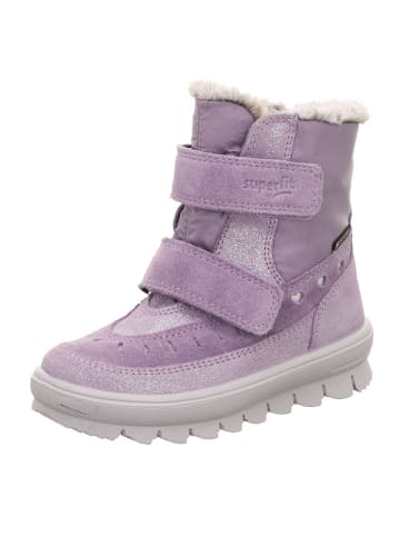 superfit Leder-Winterstiefel "Flavia" in Lila