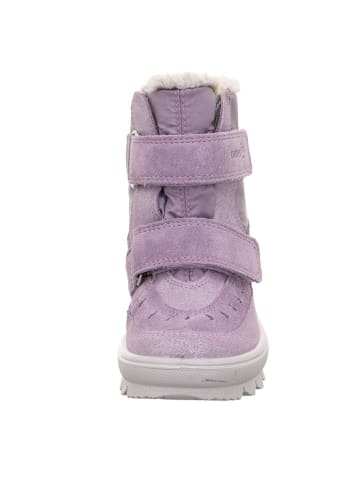 superfit Leder-Winterstiefel "Flavia" in Lila