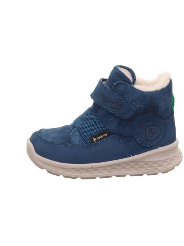 superfit Leder-Winterboots "Breeze" in Blau
