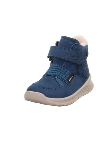 superfit Leder-Winterboots "Breeze" in Blau