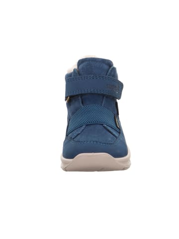 superfit Leder-Winterboots "Breeze" in Blau