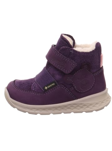 superfit Leder-Winterboots "Breeze" in Violett