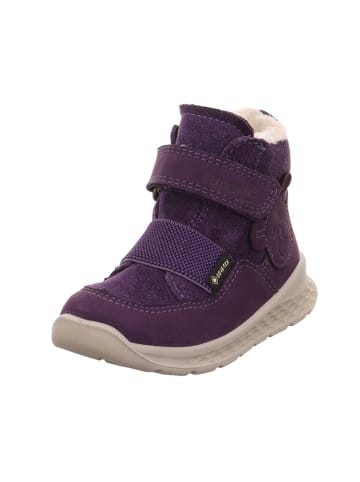 superfit Leder-Winterboots "Breeze" in Violett