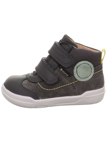 superfit Leder-Lauflernschuhe "Superfree" in Dunkelgrün