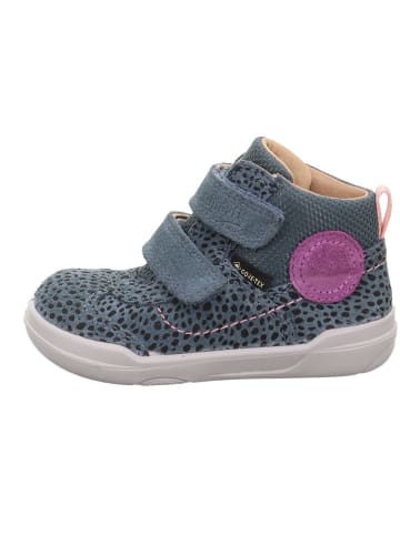 superfit Leder-Lauflernschuhe "Superfree" in Blau