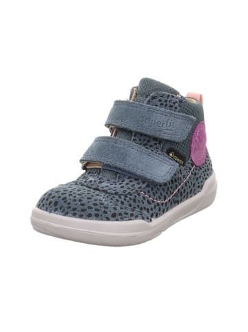 superfit Leder-Lauflernschuhe "Superfree" in Blau